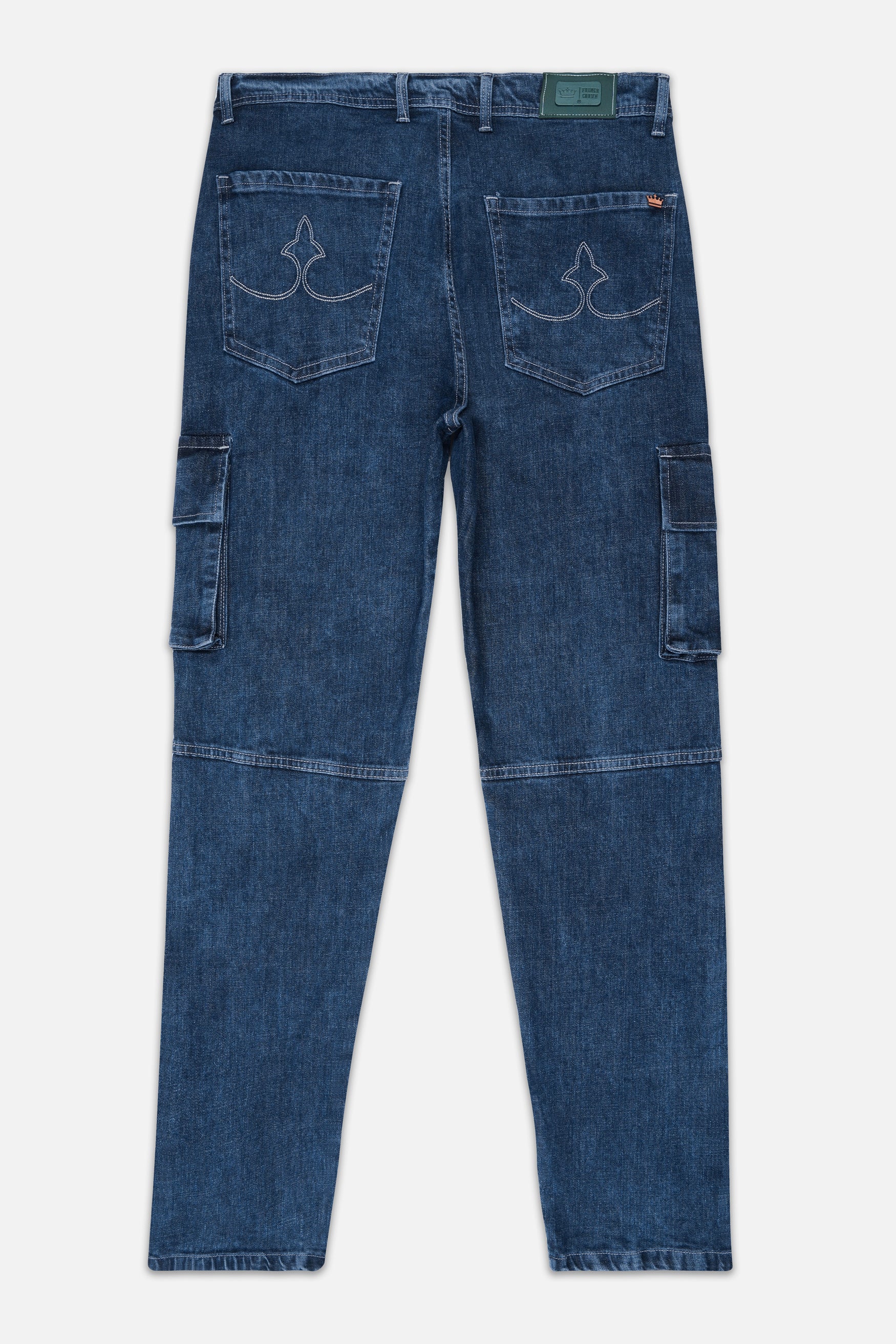 Zush Men's plus size stretchable denim jeans in dark blue – zush